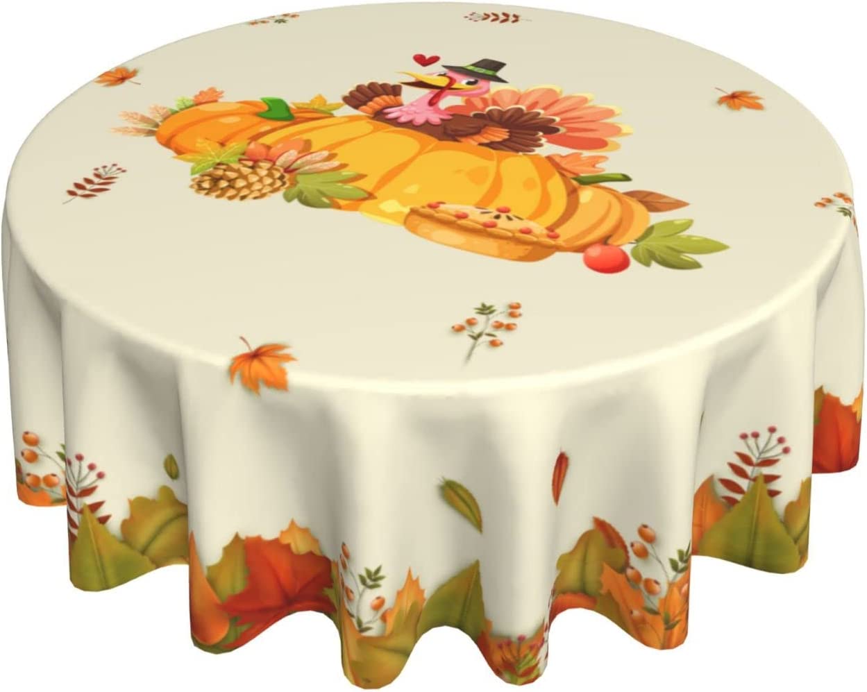 Home Textiles Turkey - Turkey Festival Happy Thanksgiving Tablecloth Roast