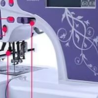 Home Textiles Industry - Professional Digital Embroidery Machine,Small LOGO Stitching