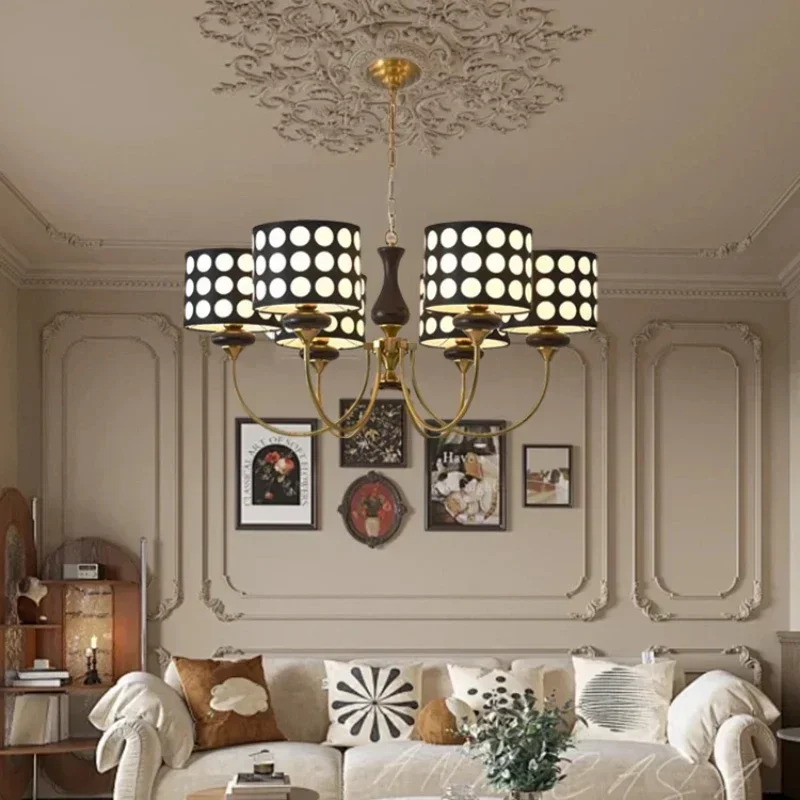 Home Art Textiles - Retro Home Decoration Pendant Lamp Creativity