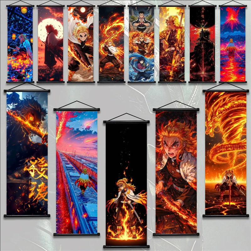 Home Textiles Products - Demon Slayer Kyojuro Rengoku HD Print