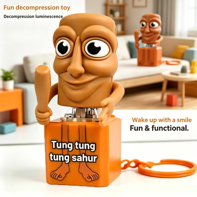 Home Textiles Products - New Tung Tung Tung Sahur Keychain