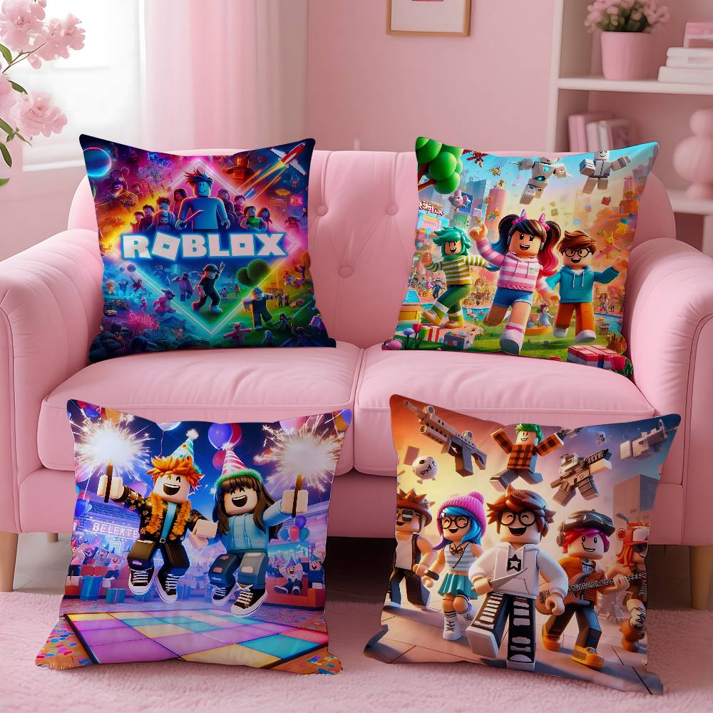 Hot Home Of Textiles - Hot Game R-Robloxs-X Cool Pillow Case