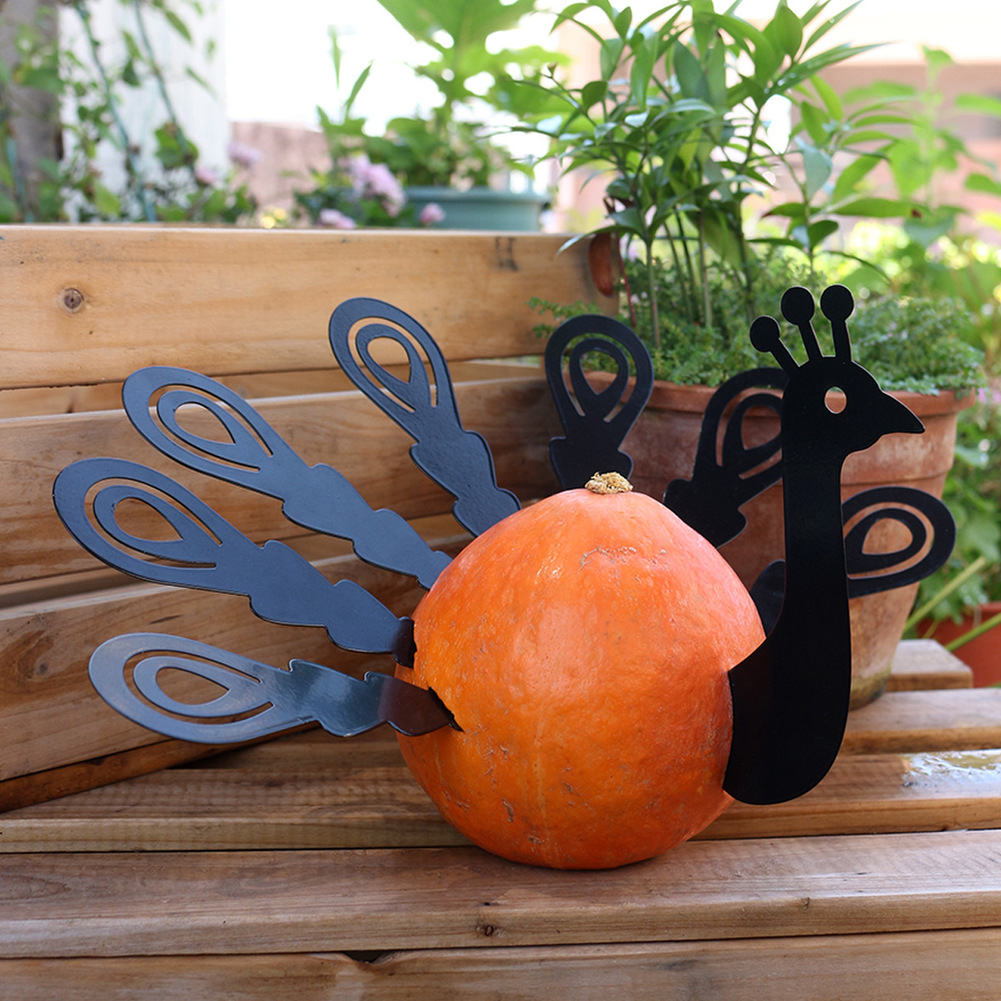 For Autumn Iron Pumpkin Turkey - Home Textiles Turkey 评论和价格