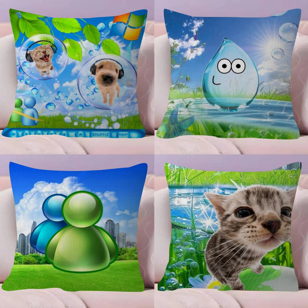 Frutiger Aero Art cushion  Pil - Home Art Textiles 评论和价格
