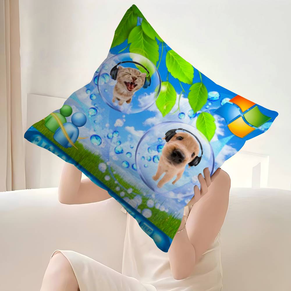 Frutiger Aero Art cushion  Pil - Home Art Textiles 评论和价格