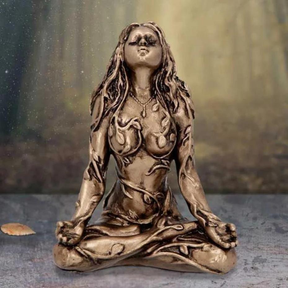 1 Pcs Mother Earth Statue Mini - Home Textiles Products 评论和价格