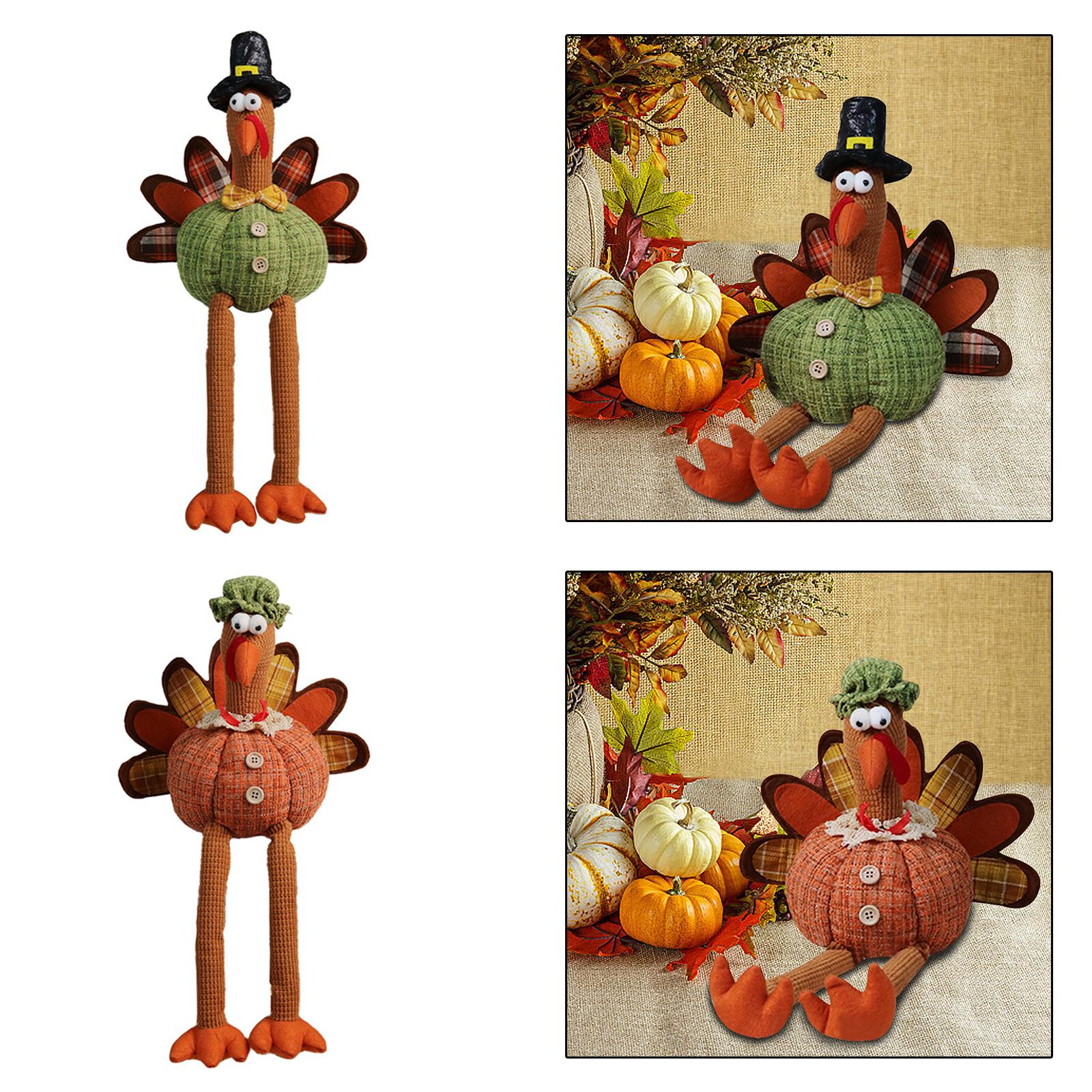 Thanksgiving Turkey Decoration - Home Textiles Turkey 评论和价格