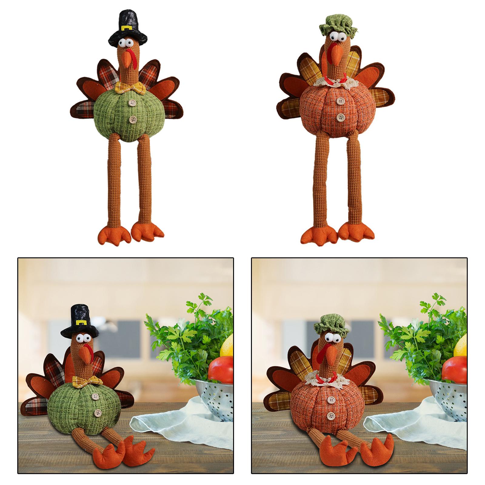 Thanksgiving Turkey Decoration - Home Textiles Turkey 评论和价格