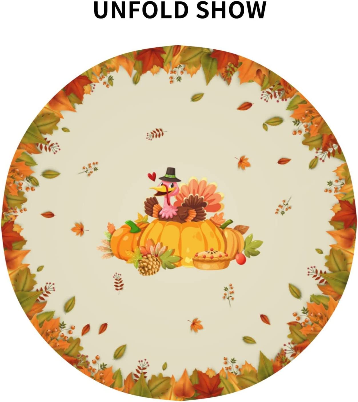 Turkey Festival Happy Thanksgi - Home Textiles Turkey 评论和价格