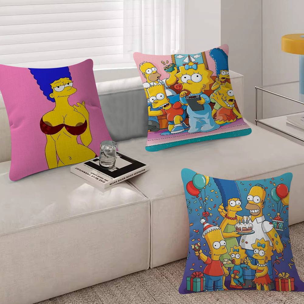 Anime S-Simpsonss Cartoon Art  - Home Art Textiles 评论和价格