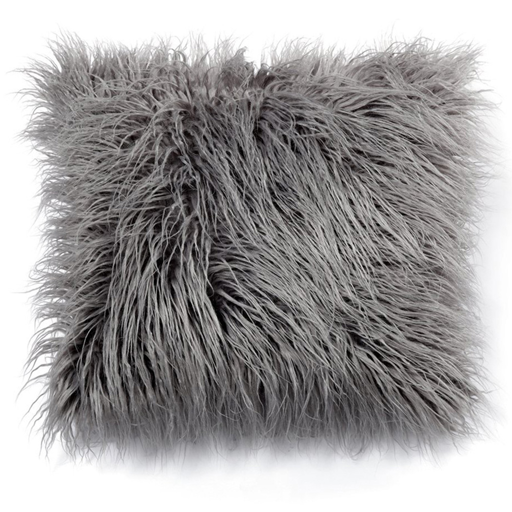 Soft Long Fur Fluffy Sofa Pill - Home Textiles Luxury 评论和价格
