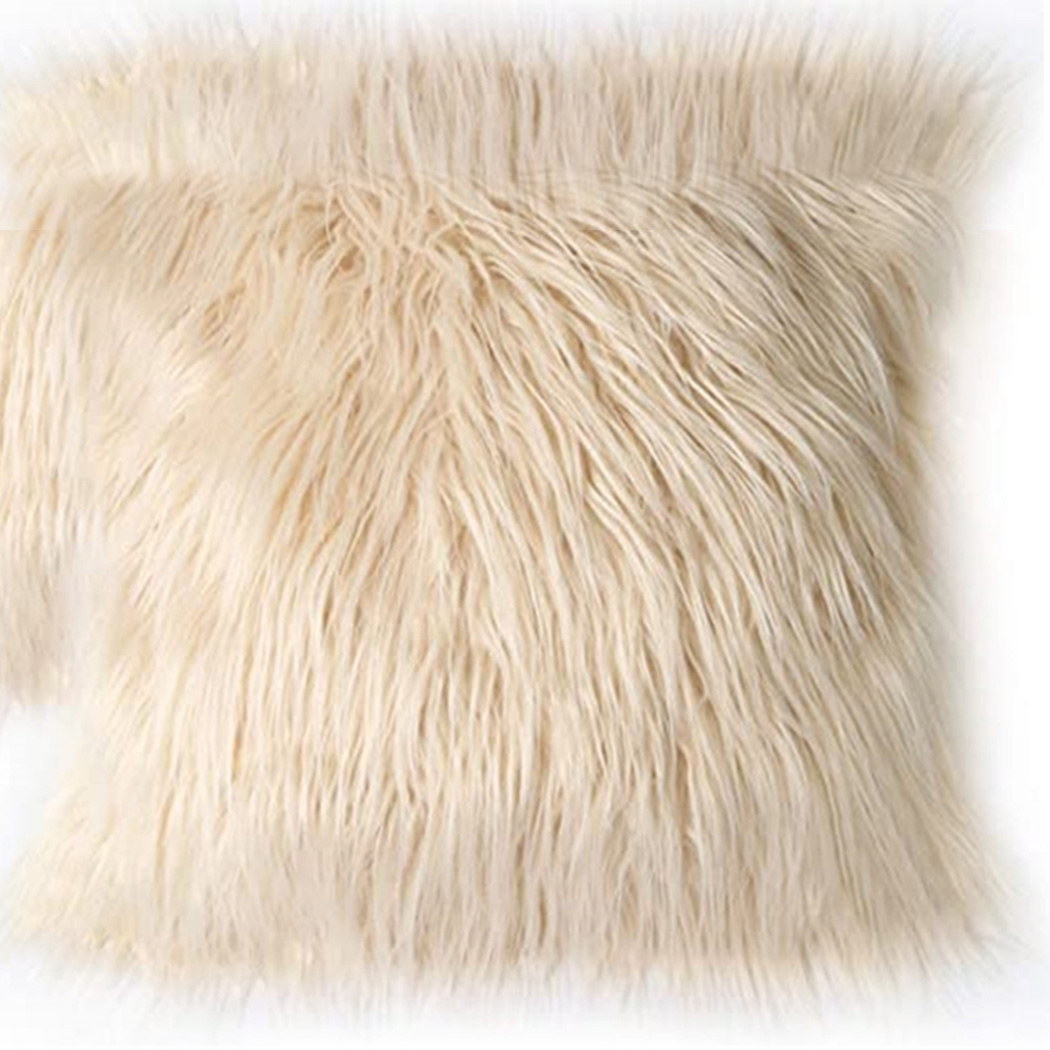 Soft Long Fur Fluffy Sofa Pill - Home Textiles Luxury 评论和价格