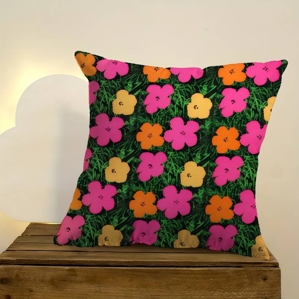 A-Andy W-Warhol Art  Cushion C - Home Art Textiles 评论和价格