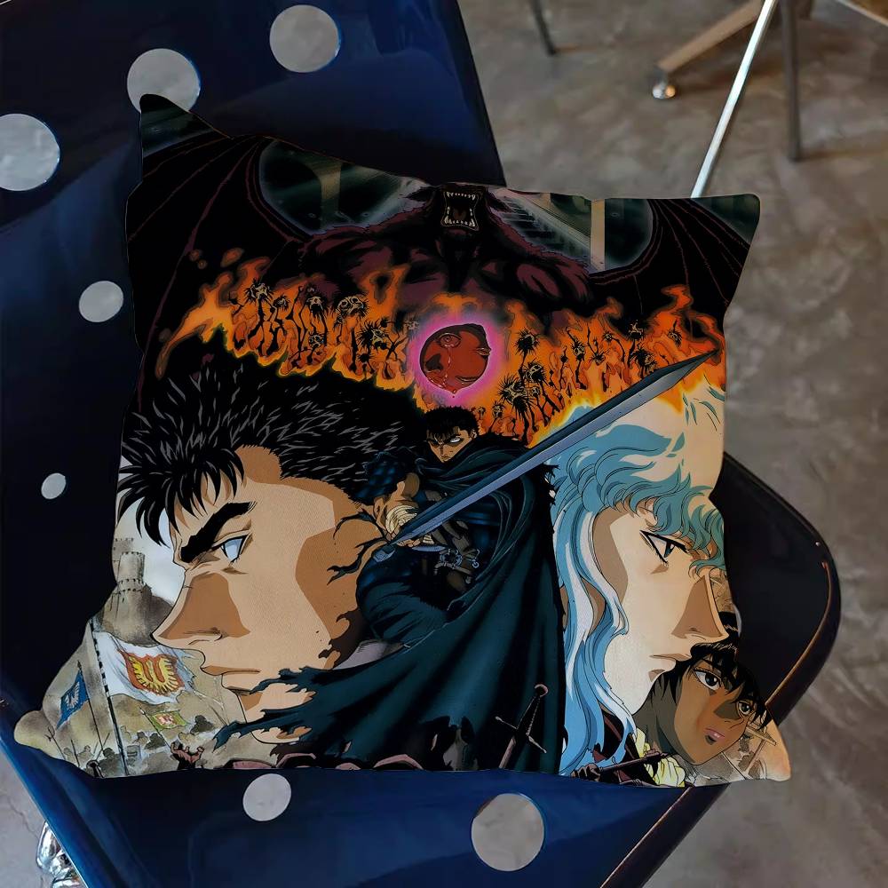 Berserk Guts Hot Anime Pillow  - Hot Home Of Textiles 评论和价格