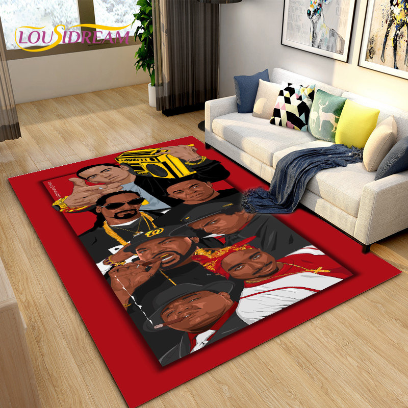 Hip Hop Art Rapper Legend Star - Home Art Textiles 评论和价格