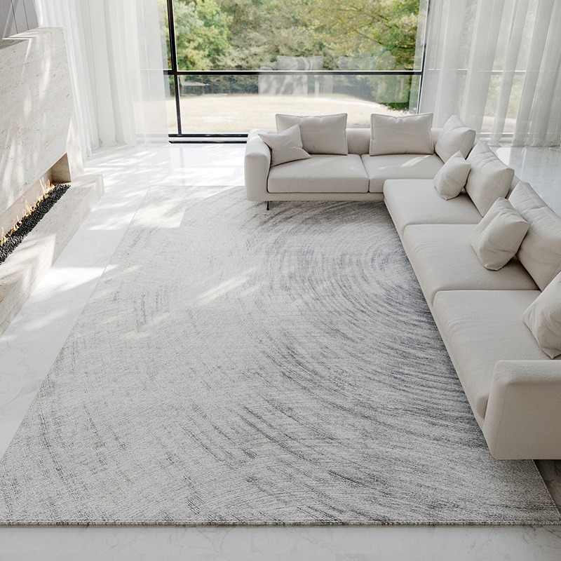 Abstract Light Gray Carpet Mod - Home Textiles Luxury 评论和价格