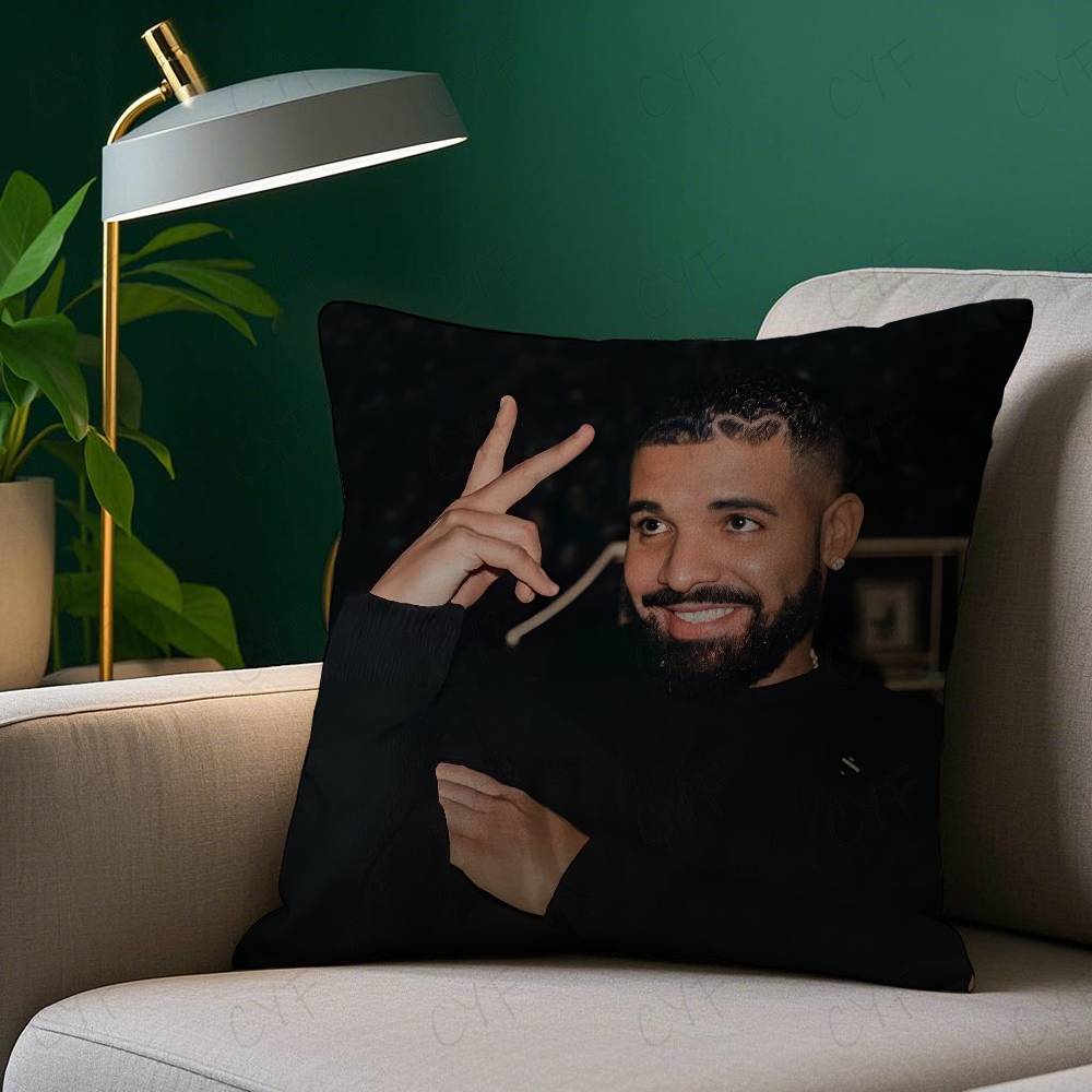 Hot Cool Singer D-Drake Pillow - Hot Home Of Textiles 评论和价格