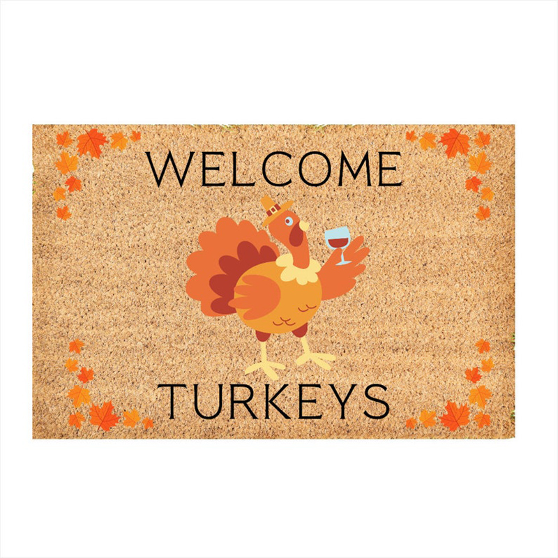 Personalized Welcome Turkeys D - Home Textiles Turkey 评论和价格