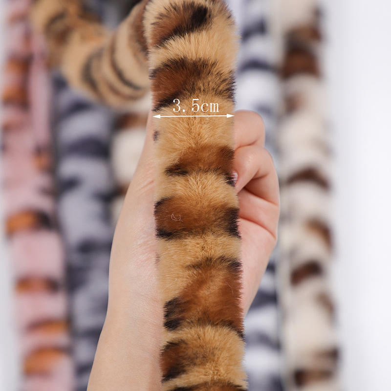1m Faux Rabbit Fur Leopard Rib - Home Textiles Turkey 评论和价格