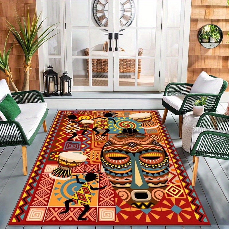African Art Rug for Cultural D - Home Art Textiles 评论和价格