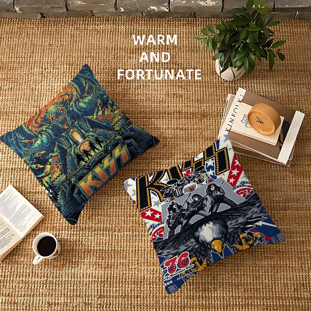 Rock Band Kiss hot Pillowcase  - Hot Home Of Textiles 评论和价格