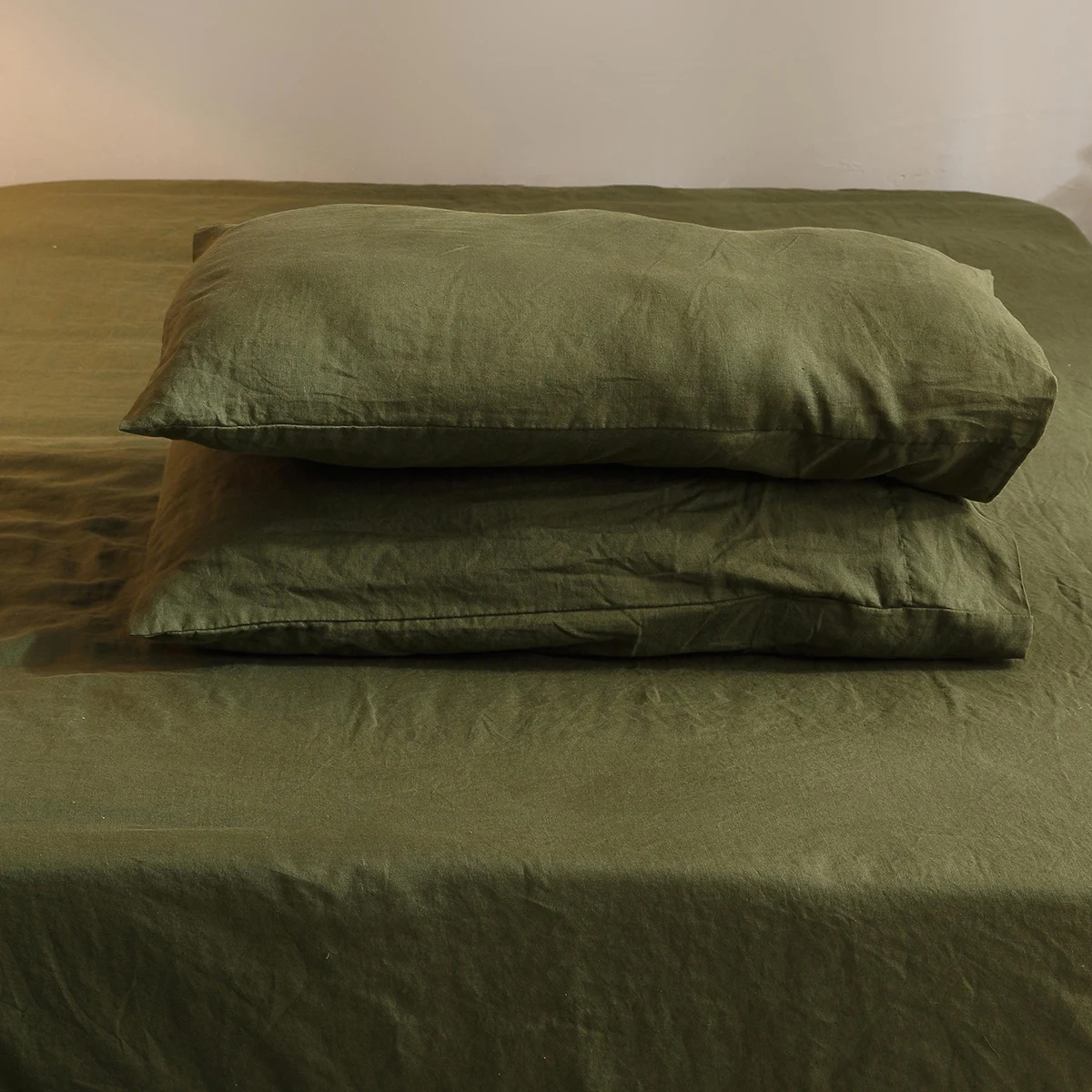 Bed Sheet Set 4 Piece 100% Pur - Fitted Sheet Deep 评论和价格