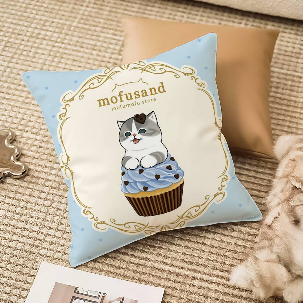 Luxury Cute mofusand cat Pillo - Home Textiles Luxury 评论和价格